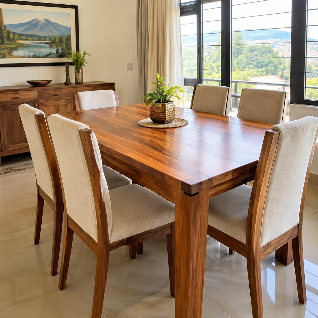 Mahogany dining set